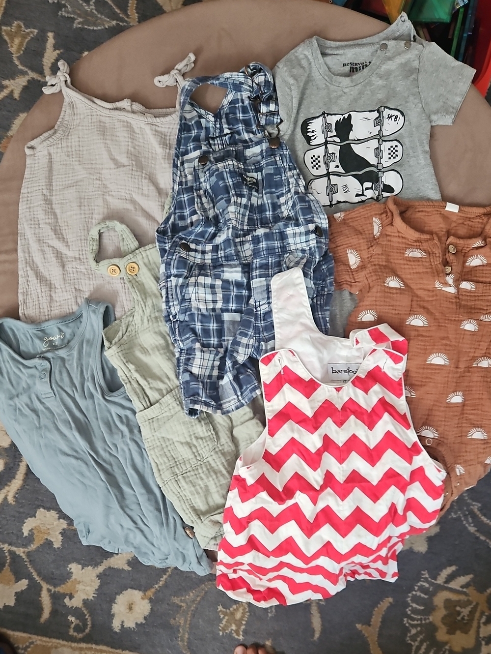 One Pieces 2t/24m Rompers Jumpers Priced Per Each